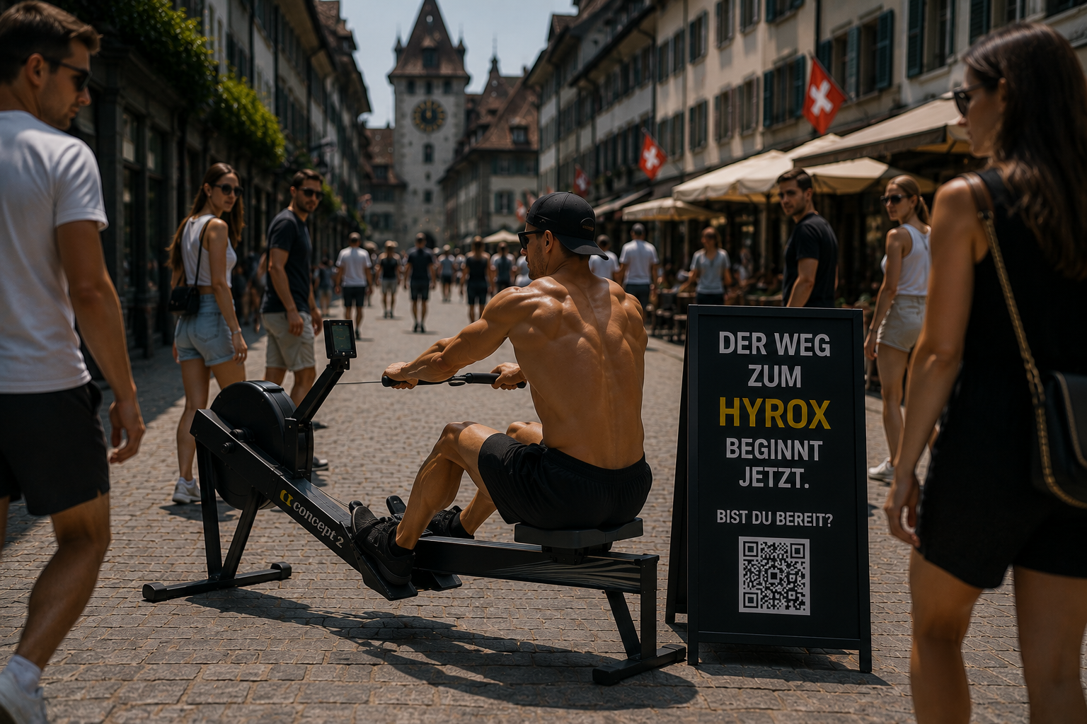 Instagram-Vorschau: Rudern mitten in der Thuner Altstadt